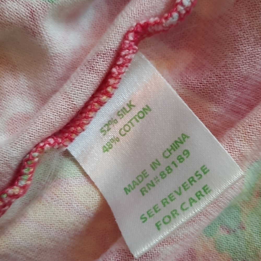 Lilly Pulitzer Shianne Azaela sleeveless vneck silk blend dress small - Picture 8 of 10